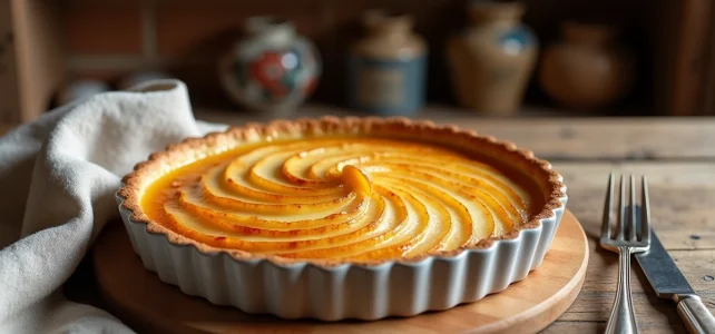 Découvrez la recette facile du flan aux pommes et yaourt selon Cyril Lignac Découvrez la recette facile du flan aux pommes et yaourt selon Cyril Lignac